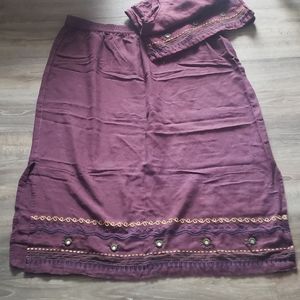 Russell Kemp NY Skirt with Fun Embroidery 22/24